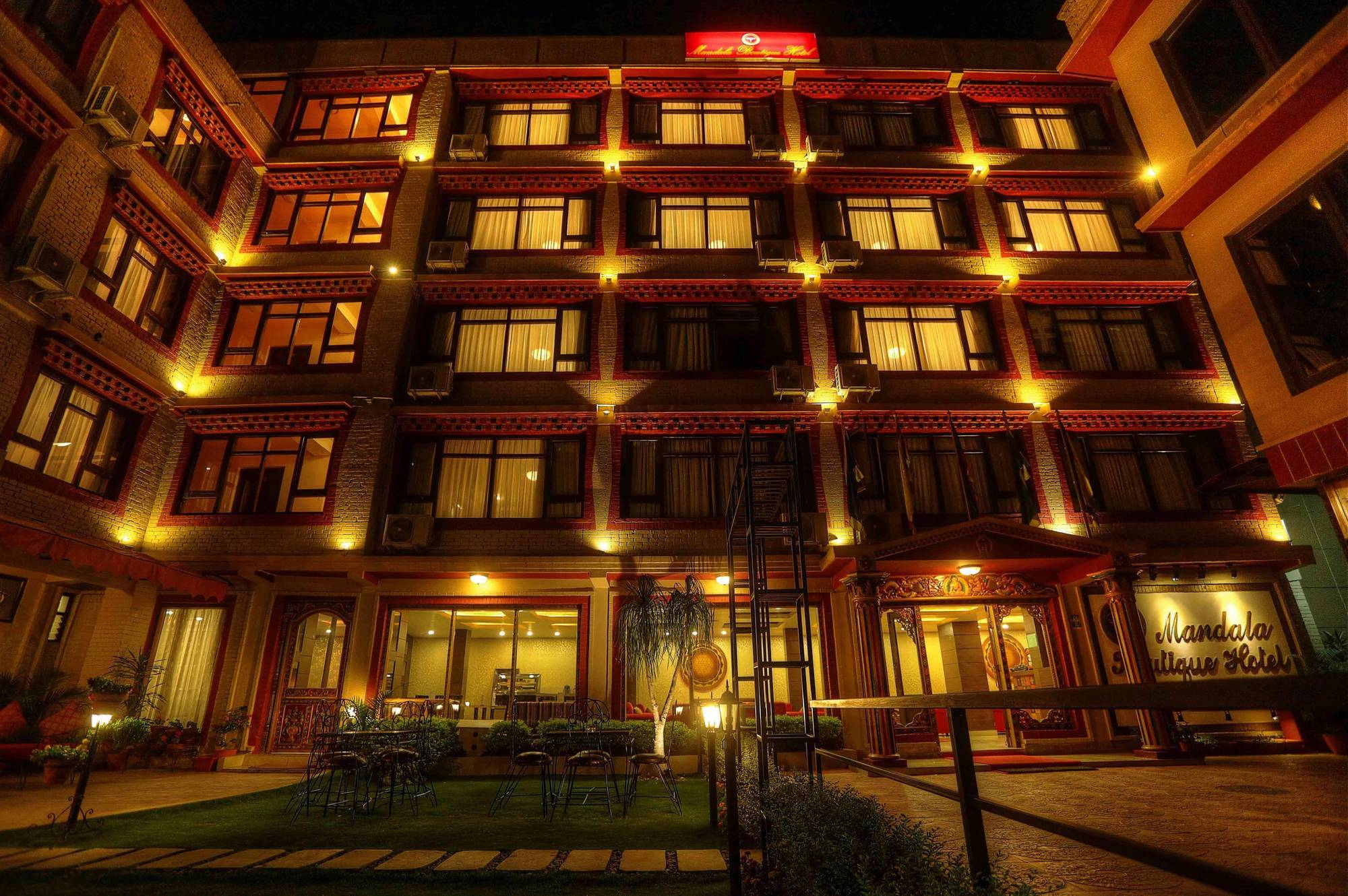 Mandala Boutique Hotel Катманду Экстерьер фото